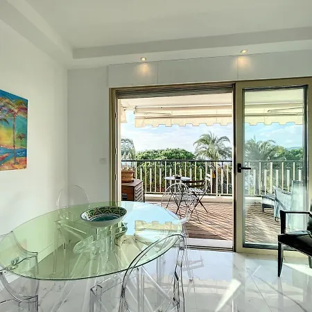 Studio De Standing A Avec Terrasse, Clim Et Vue Mer - Fr-1-470-69 קאן